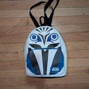 Star Wars White and Blue Backpack